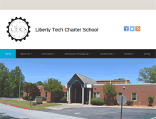 Tablet Screenshot of libertytechcharter.org